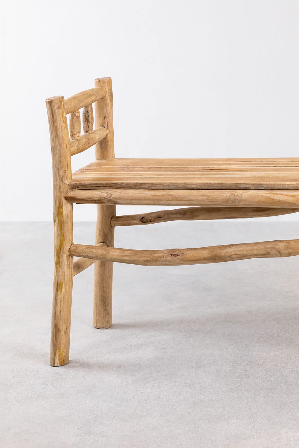Sklum Narel panchina da giardino legno teak 127 cm