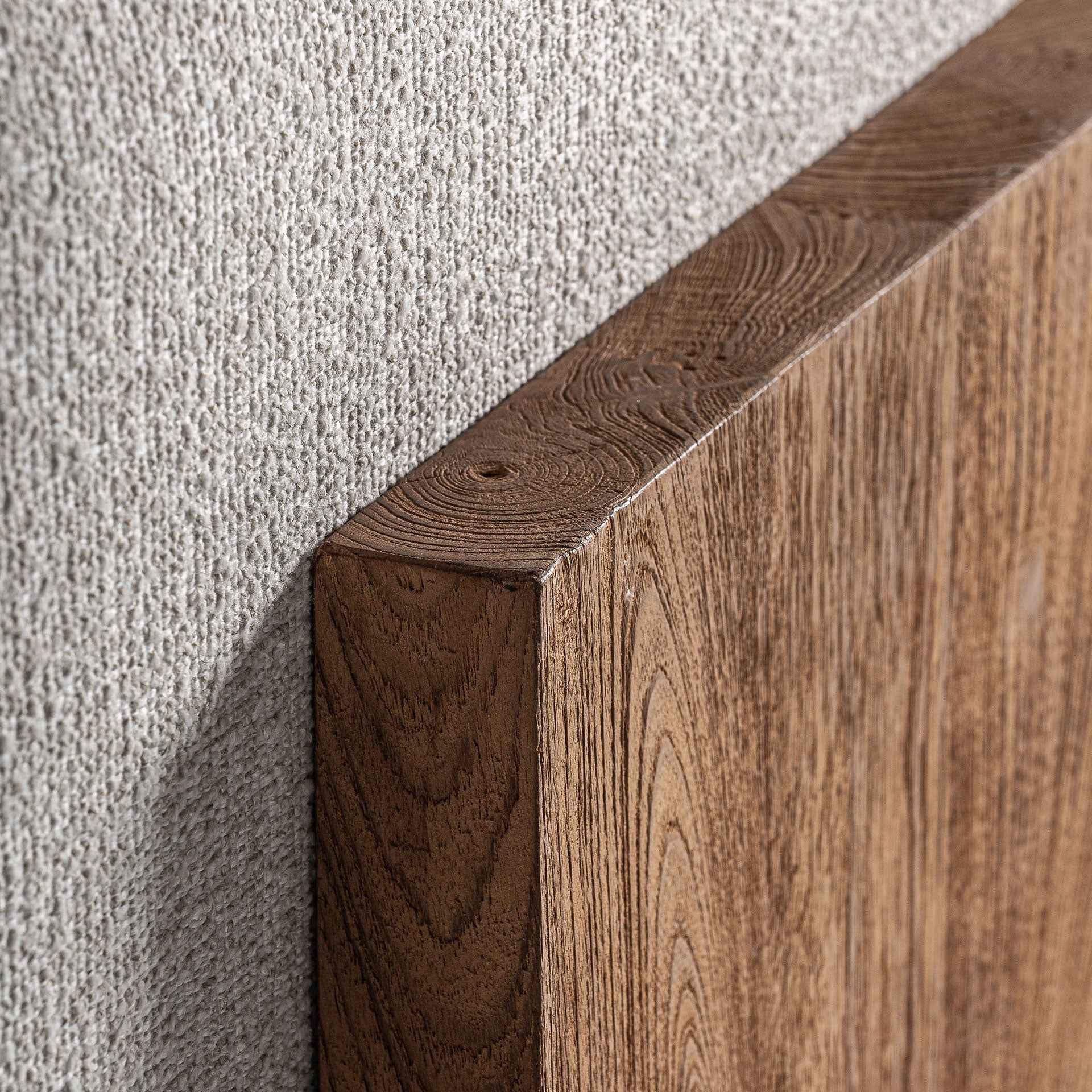 Bambua Testa Central modulo divano da esterno in teak