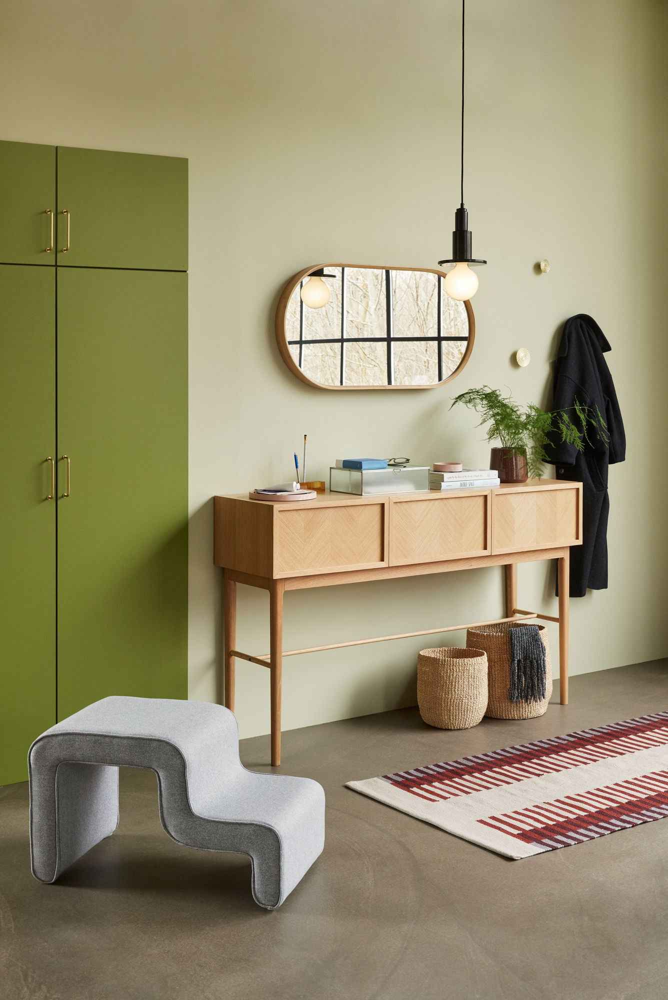 Bambua Sort Baskets cesti naturali set 3 pezzi
