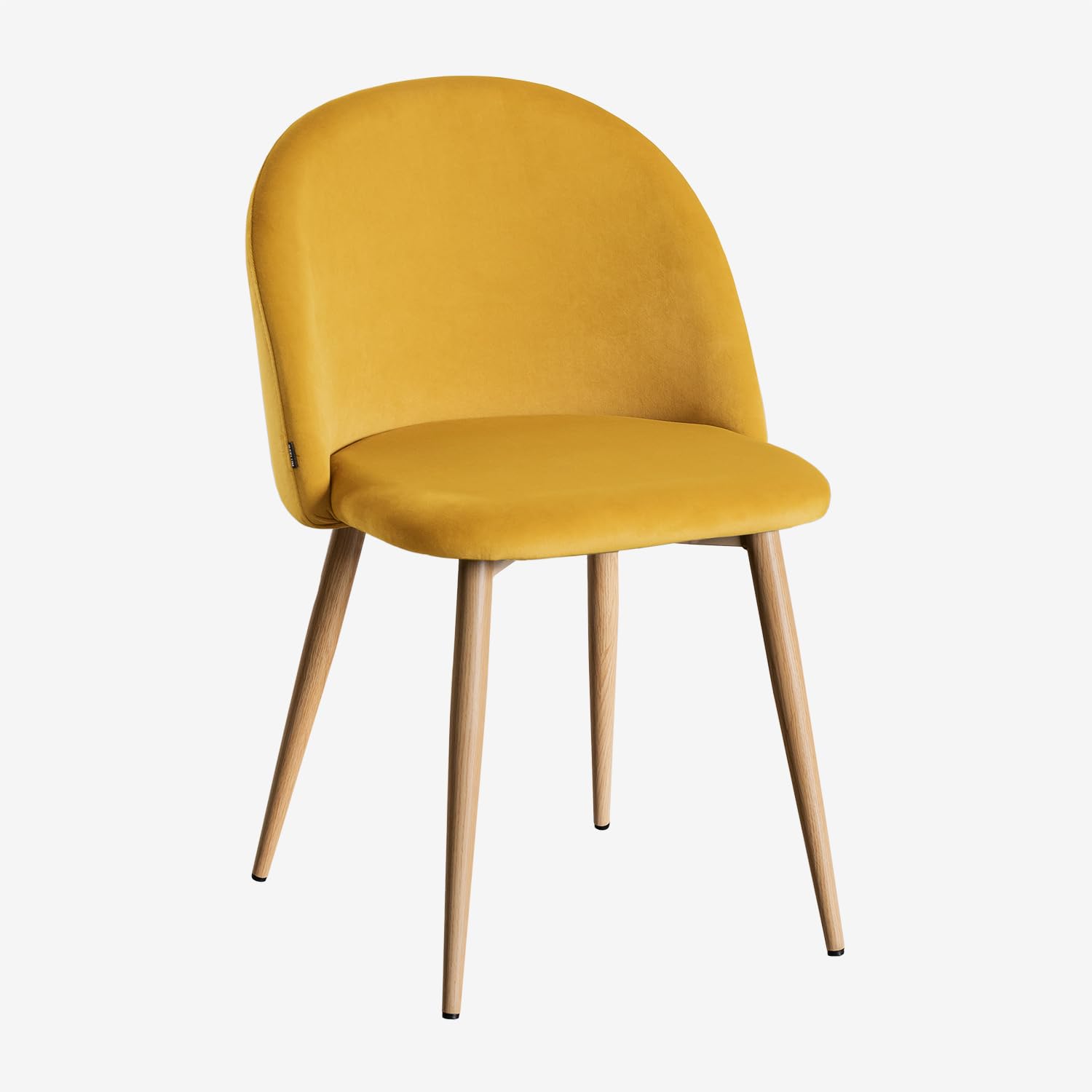 Sklum Kana set 4 sedie sala velluto imbottite