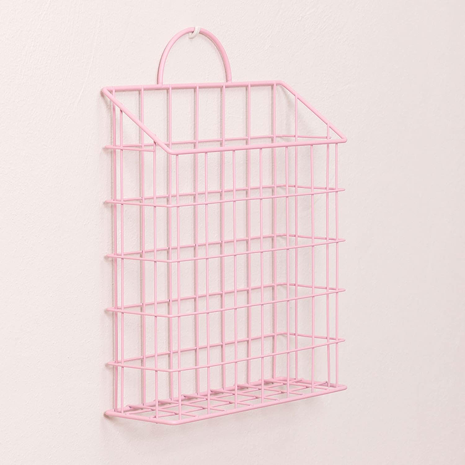 Sklum Asier mensola metallo rosa 33x25 cm acciaio