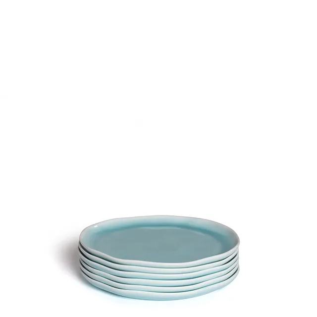Sklum Biöh Set 6 Piattini Ø21 cm Porcellana