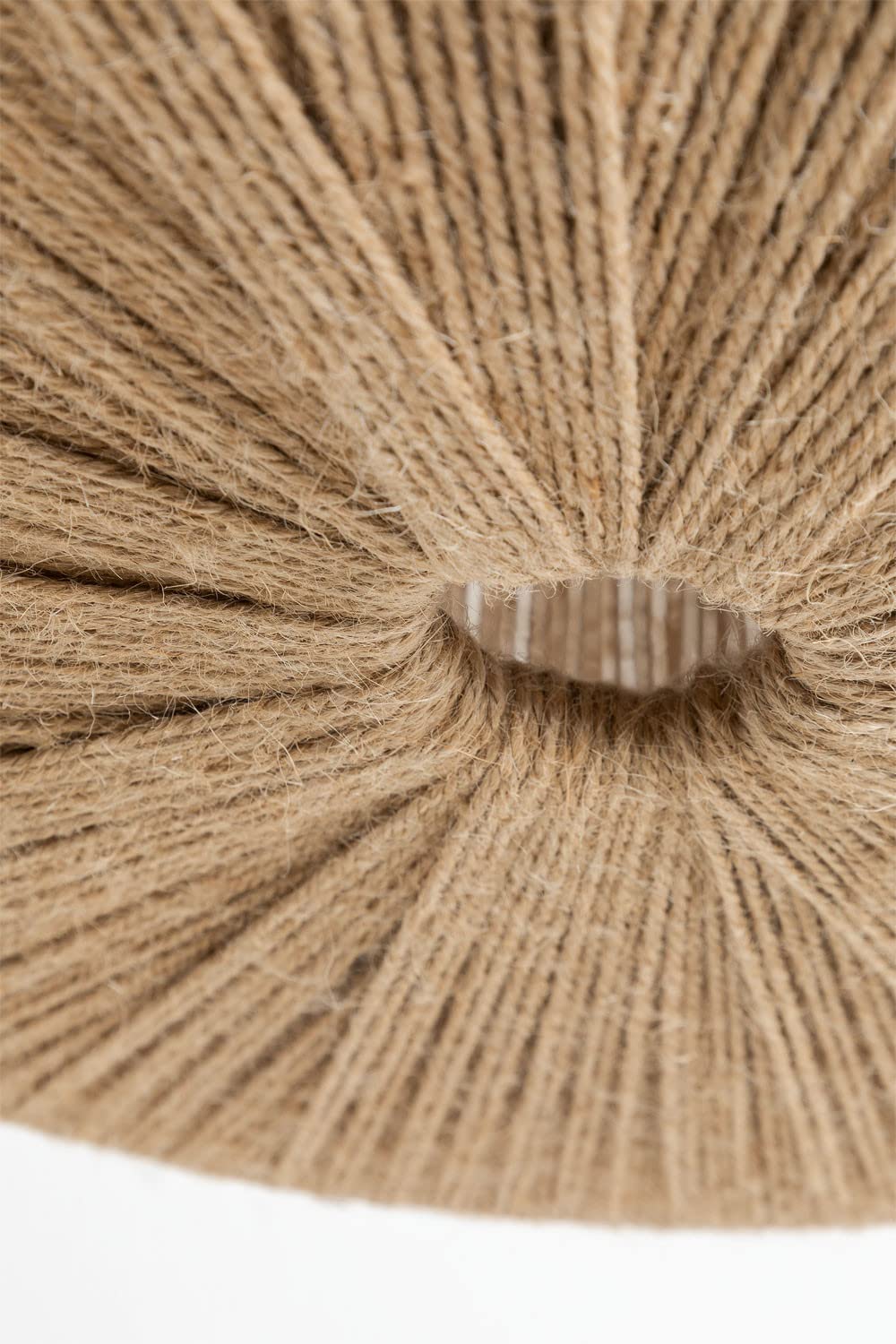 Sklum Yarcuy plafoniera in corda naturale Ø40,5 cm
