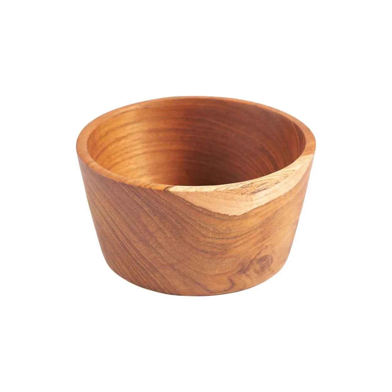 Bambua Popcorn Snack Bowl ciotola snack teak