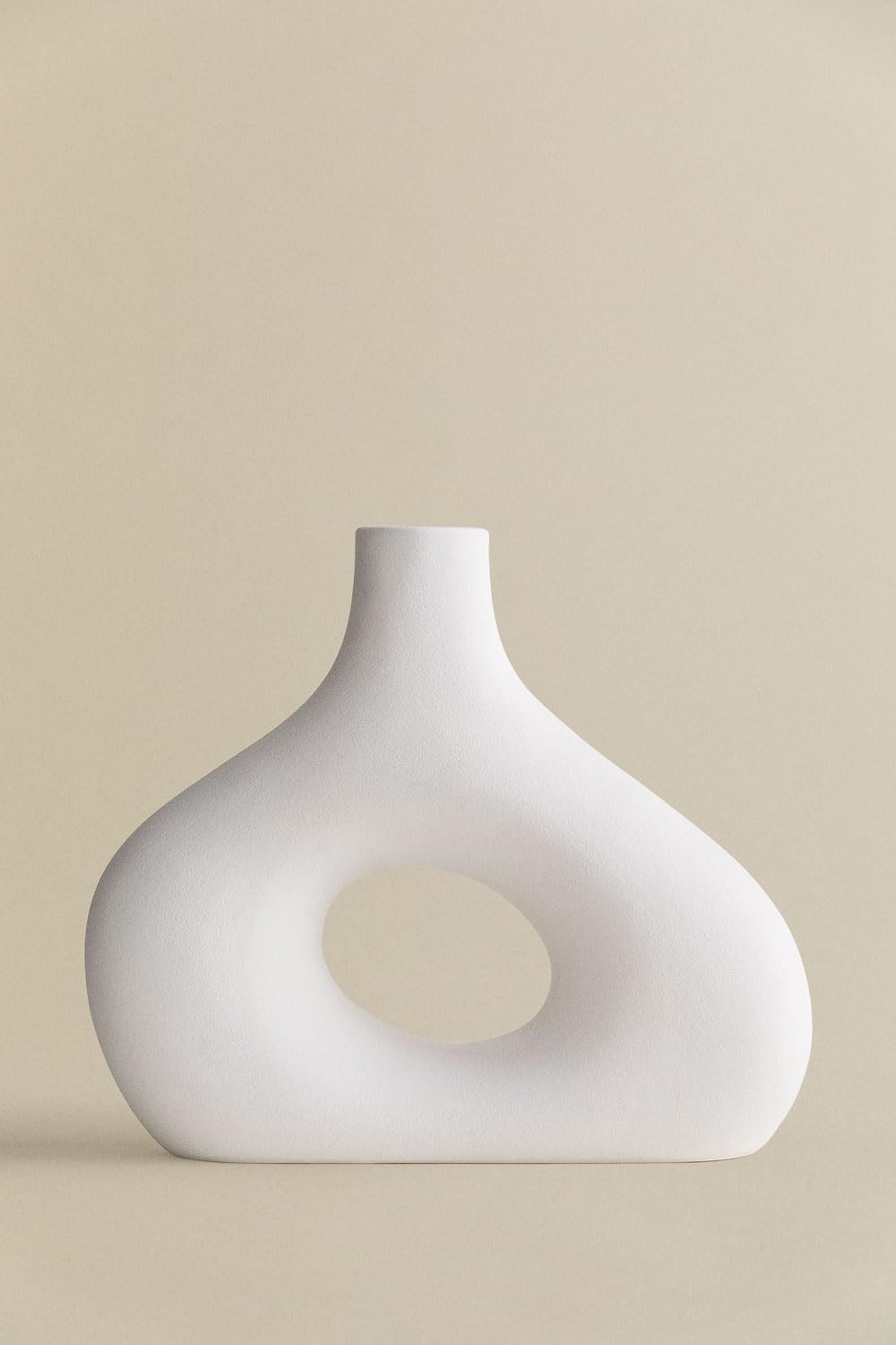 Sklum Sabel vaso ceramica 20 cm sagomato