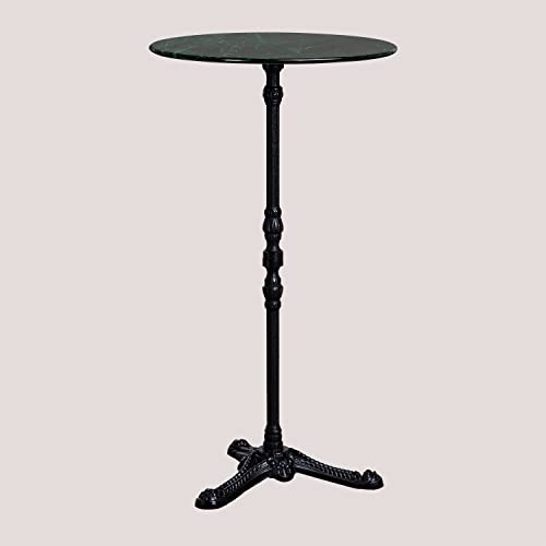 Sklum Roma Tavolo Alto da Bar in Marmo Ø60 cm