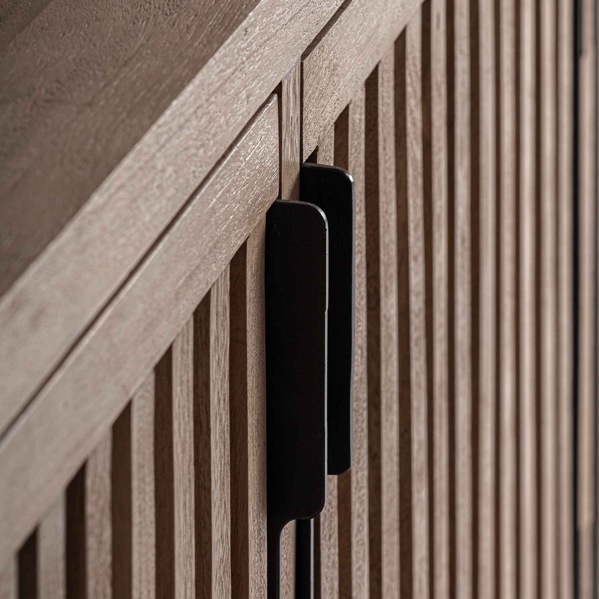 Bambua Gàbia credenza 4 ante legno di mango