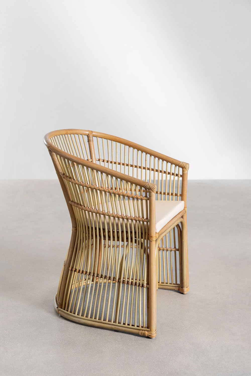 Sklum Izabal Style Sedia Giardino Rattan Naturale