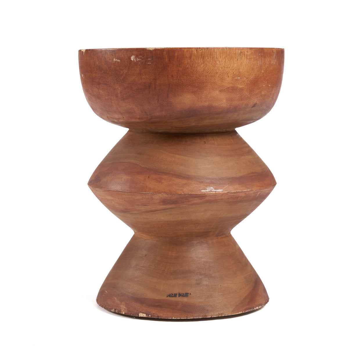 Bambua Indra Sgabello in Legno Suar Naturale