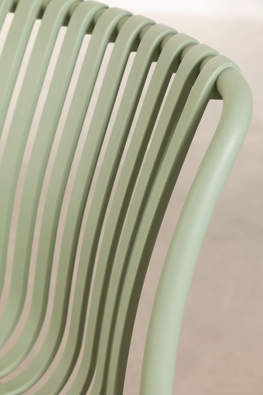 Sklum Wendell sedia da giardino celadon impilabile
