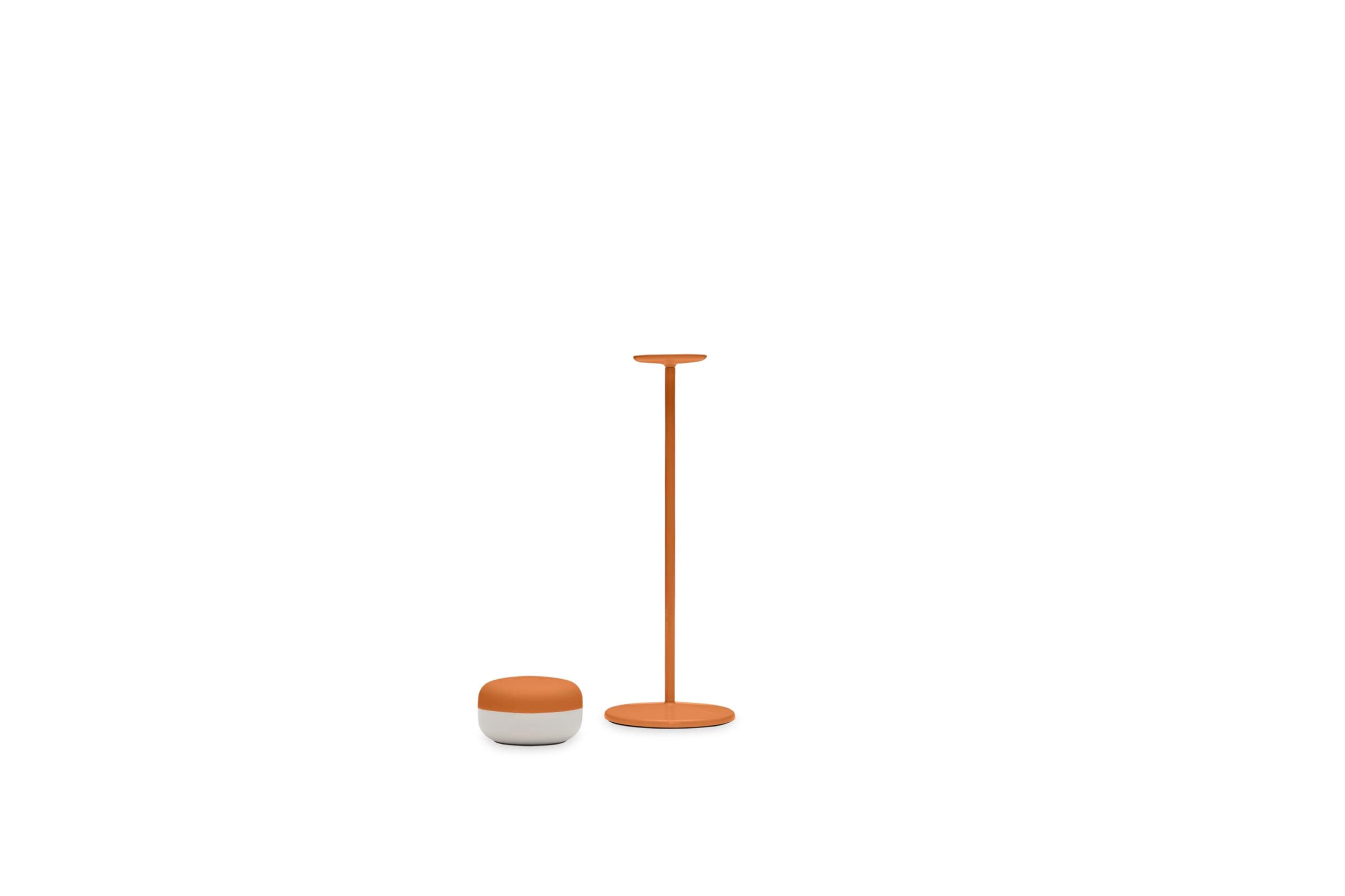 Fatboy Cheerio Lampada da Tavolo LED Arancione Solare