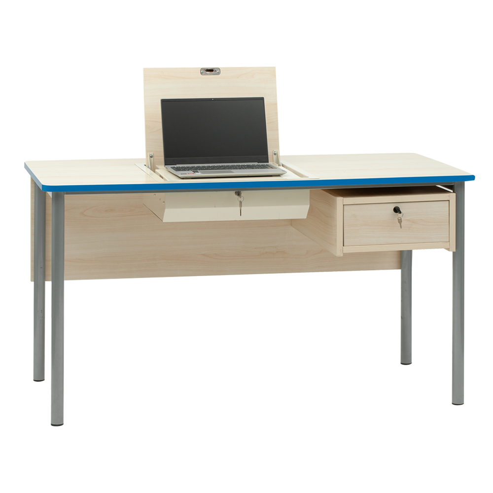 OMSI Cattedra C01 2 Cassetti per Scuola