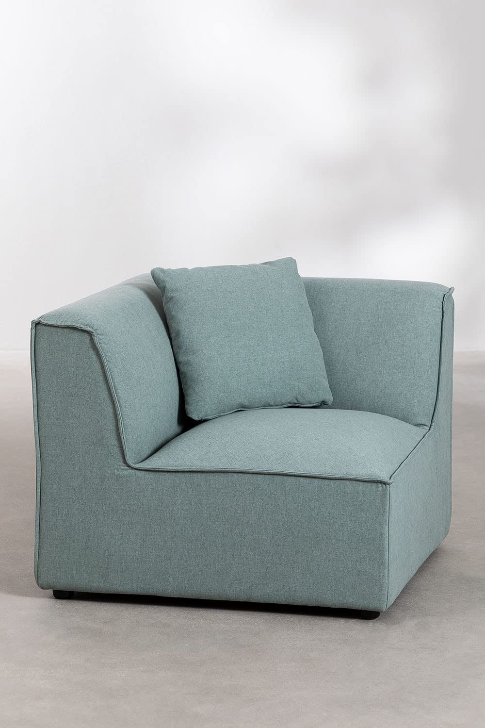 Sklum Aremy modulo angolare divano celadon tessuto