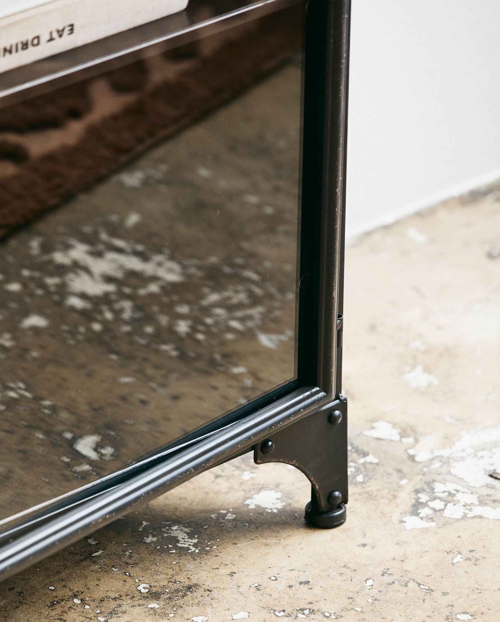 Bambua Downtown credenza nera effetto antico