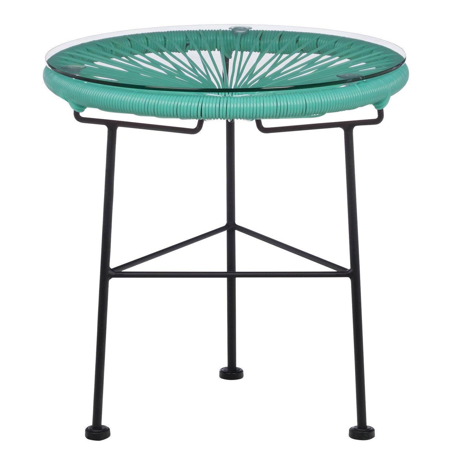 Sklum Acapulco tavolino rotondo verde giada Ø44 cm
