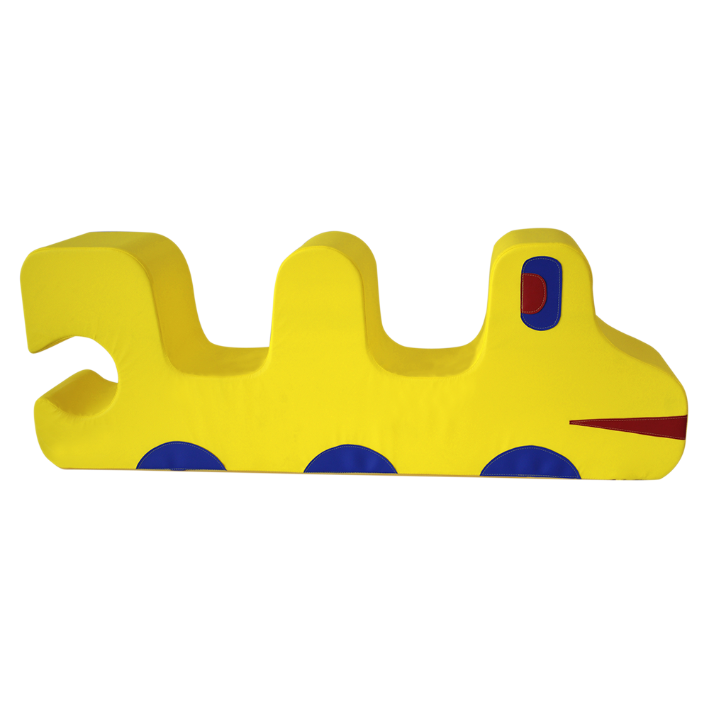 OMSI giochi morbidi movimento bambini trenino dondolo