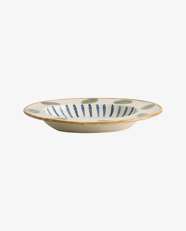 Bambua Atelier Forma Olea piatto ceramica ulivi