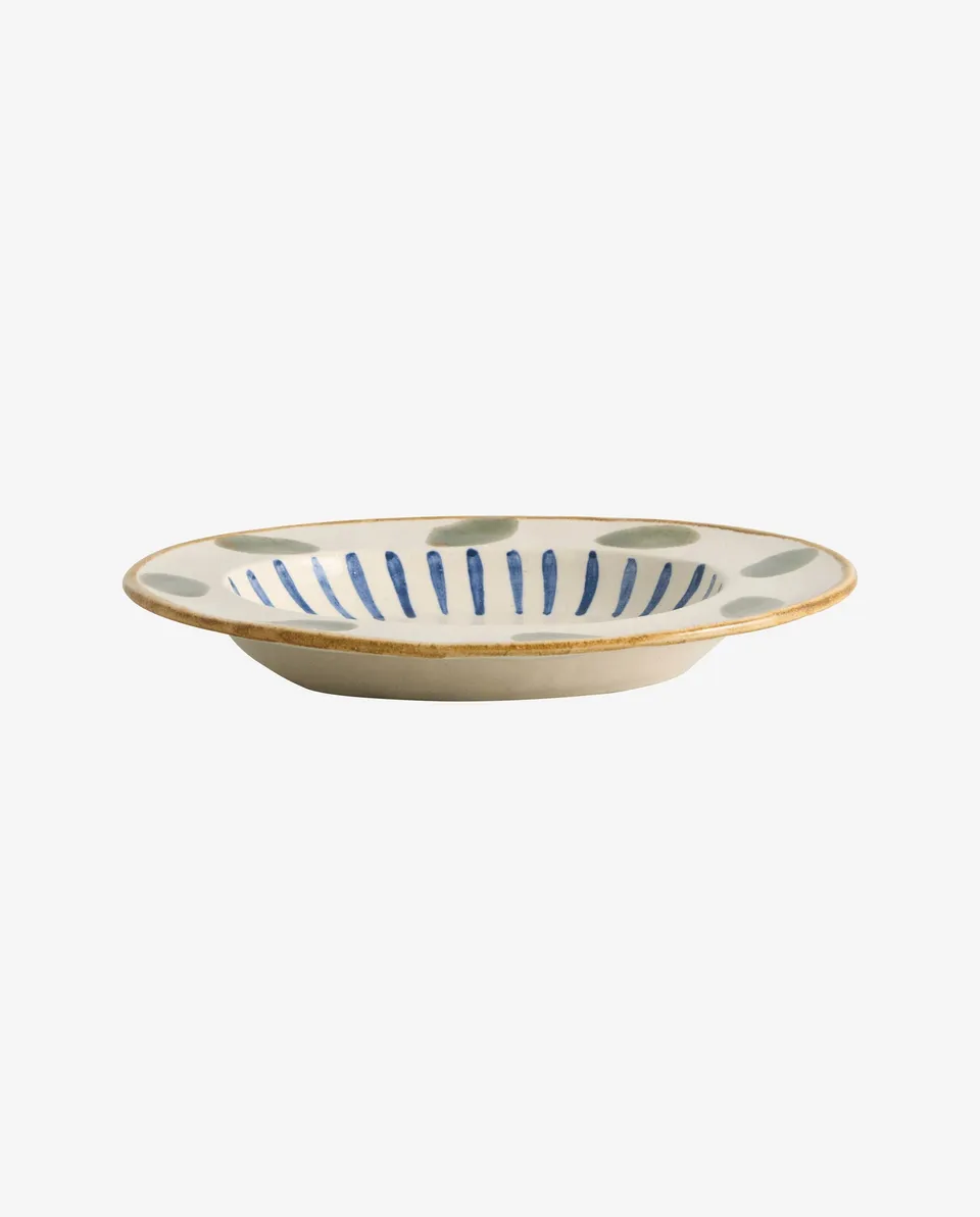 Bambua Atelier Forma Olea piatto ceramica ulivi