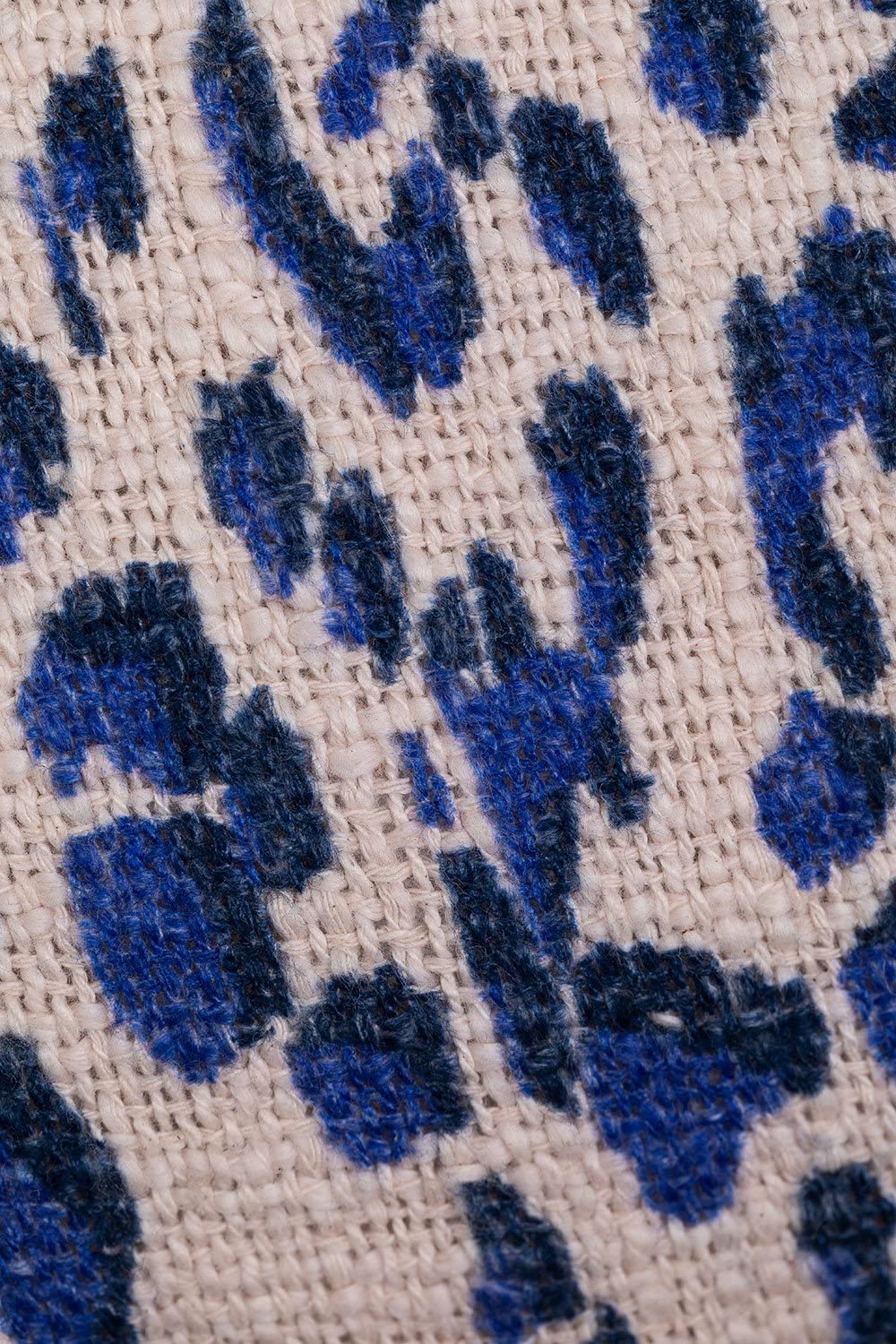 Sklum Nilex Ken Blue Cuscino Cotone 45x45 cm
