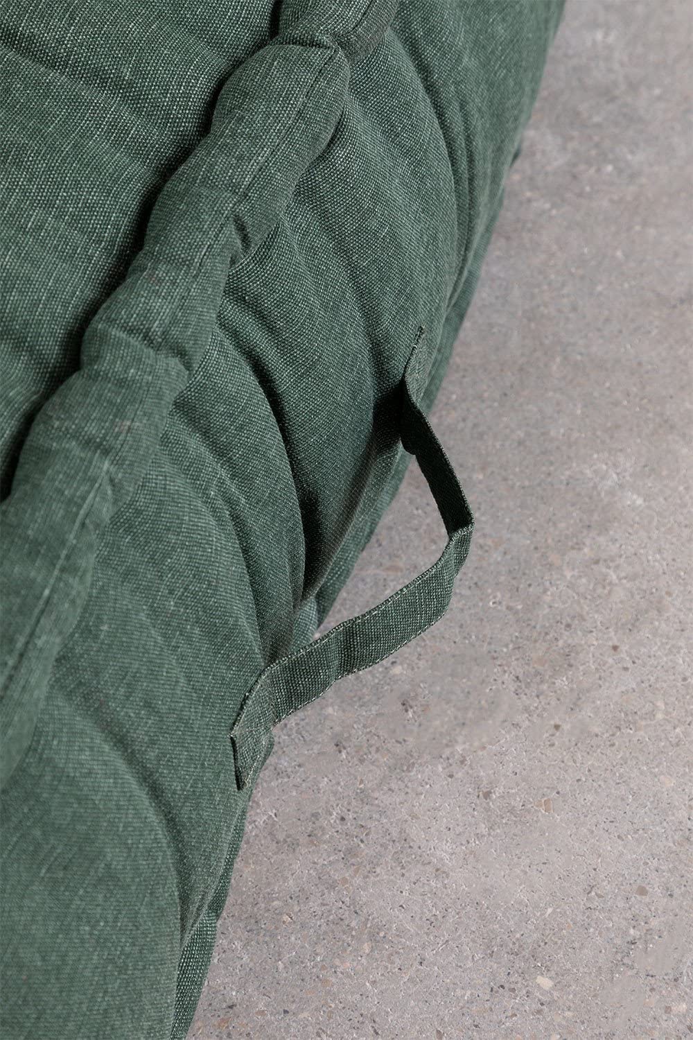 Sklum Dhel cuscino doppio divano cotone verde etere