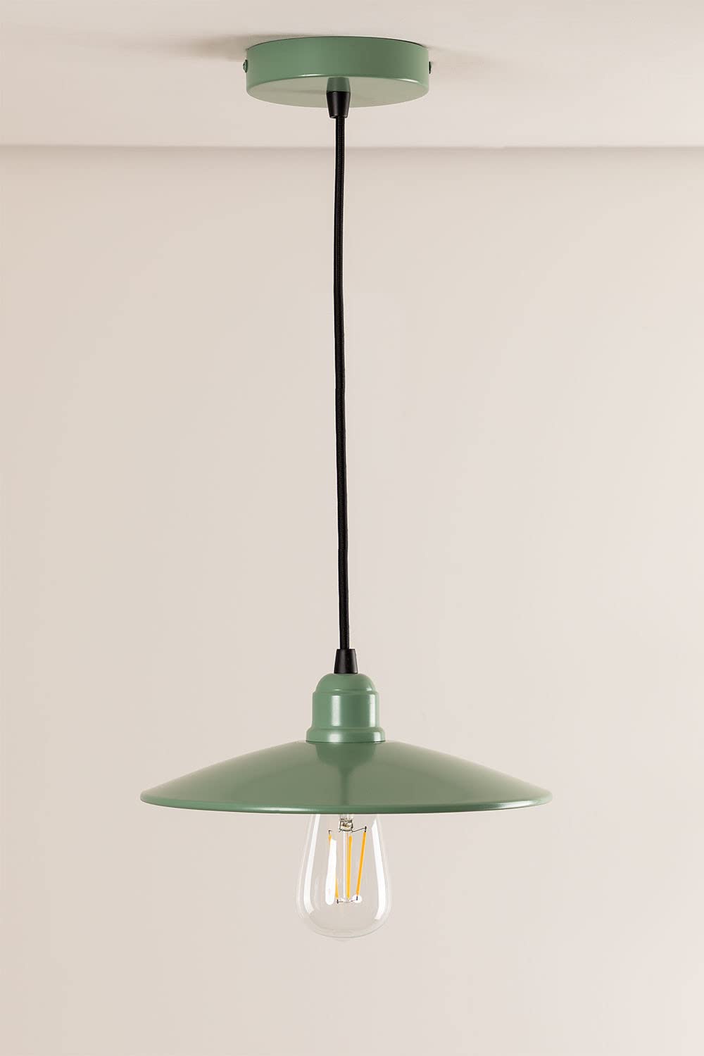 Sklum Bräss Lampada Soffitto Acciaio Ø27 cm Industriale