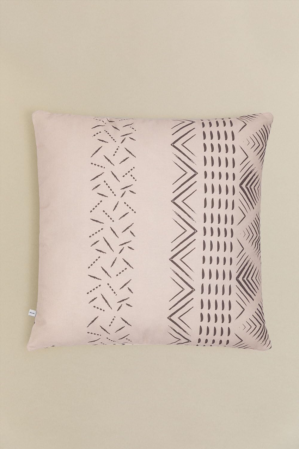 Sklum Akar Style federa cuscino 60x60 beige lino cotone