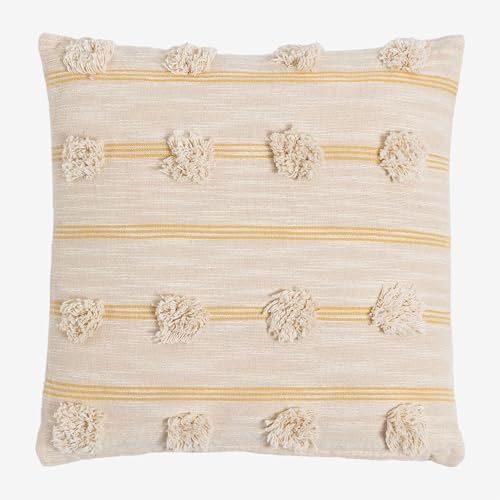 Sklum Yolu cuscino in cotone 40x40 cm naturale
