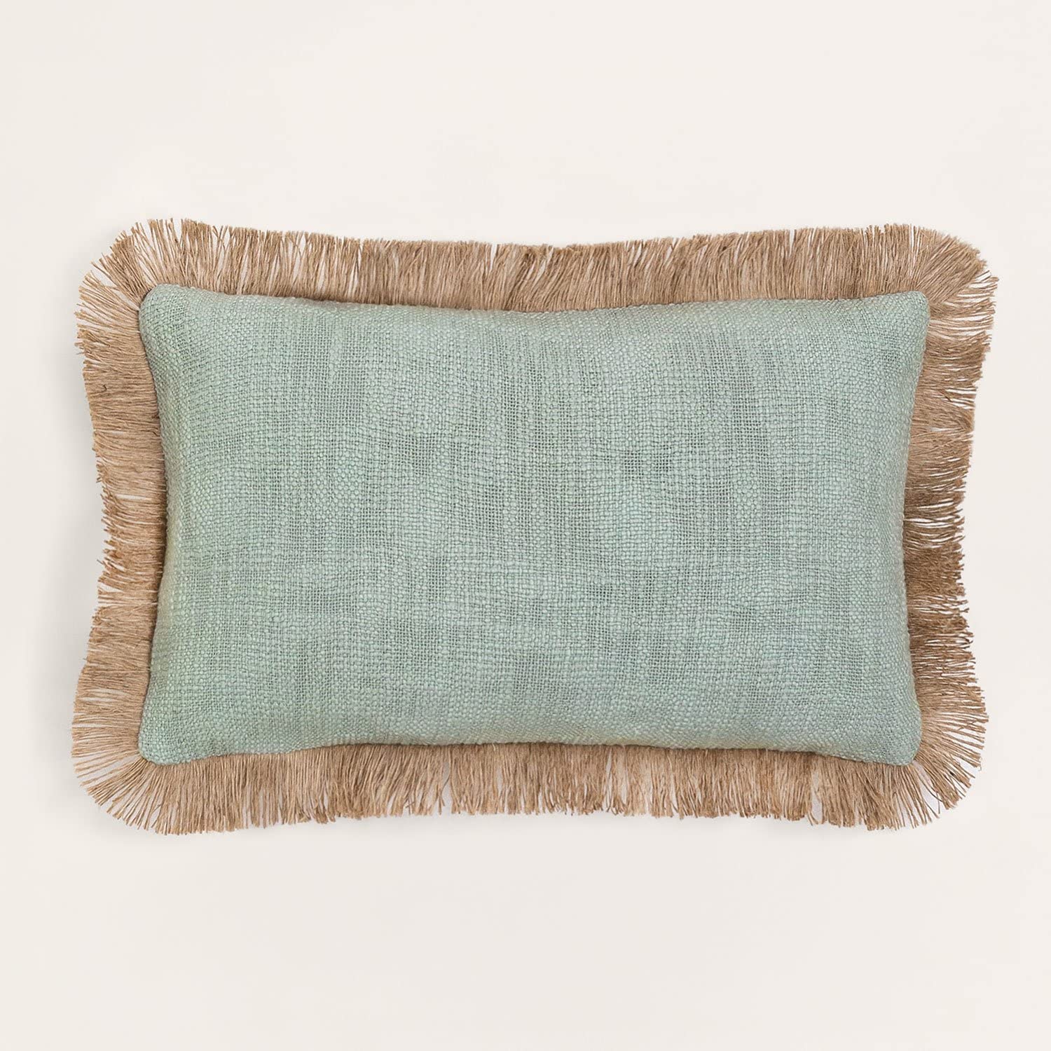 Sklum Paraiba Cuscino Rettangolare Cotone 30x50 cm con Frange