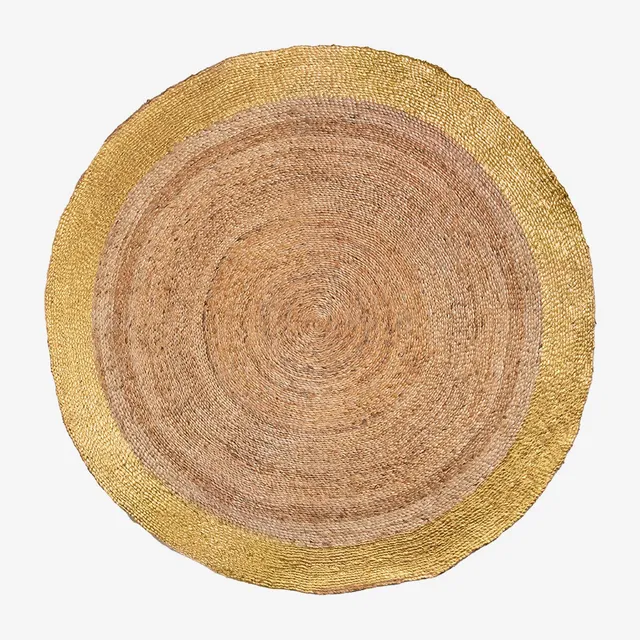 Sklum Dagna Tappeto Juta Naturale Rotondo 153 cm