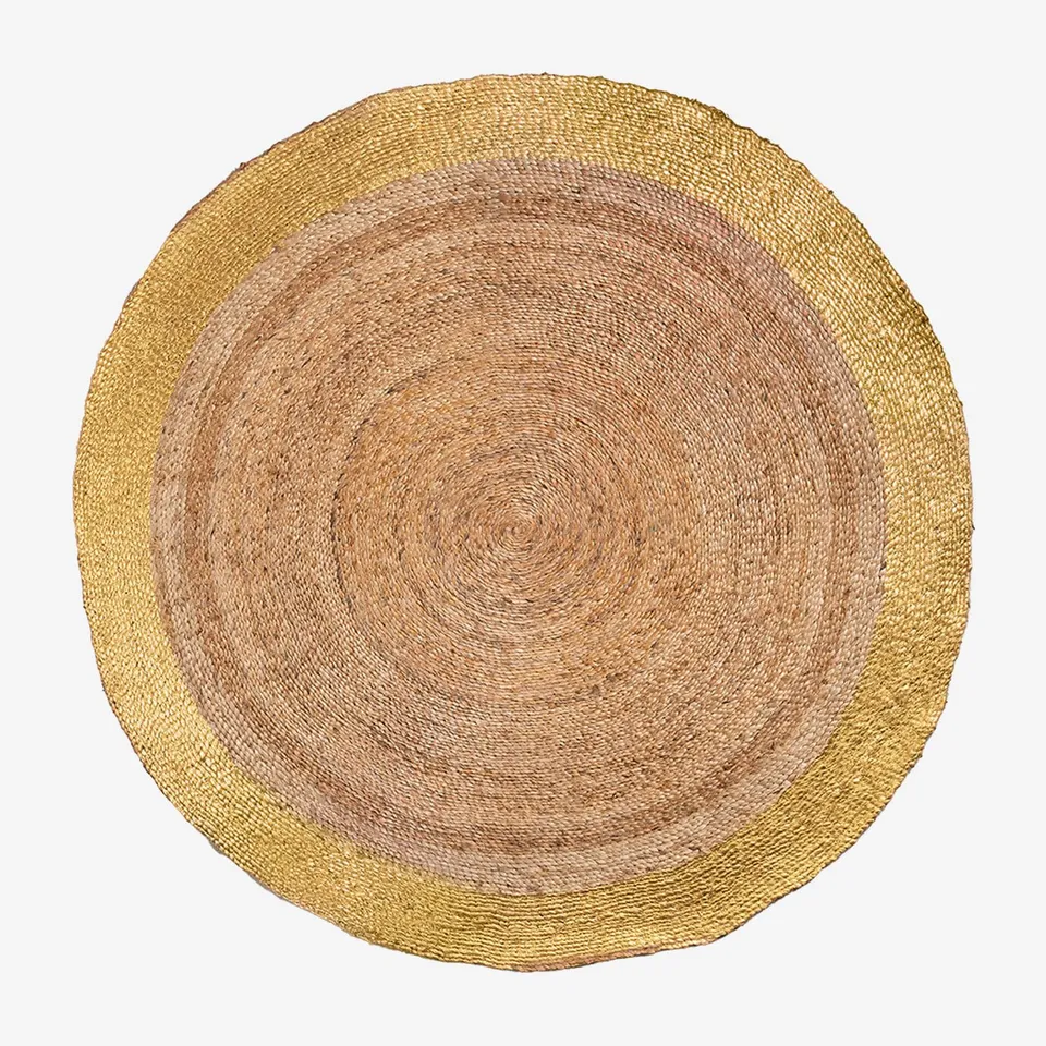 Sklum Dagna Tappeto Juta Naturale Rotondo 153 cm