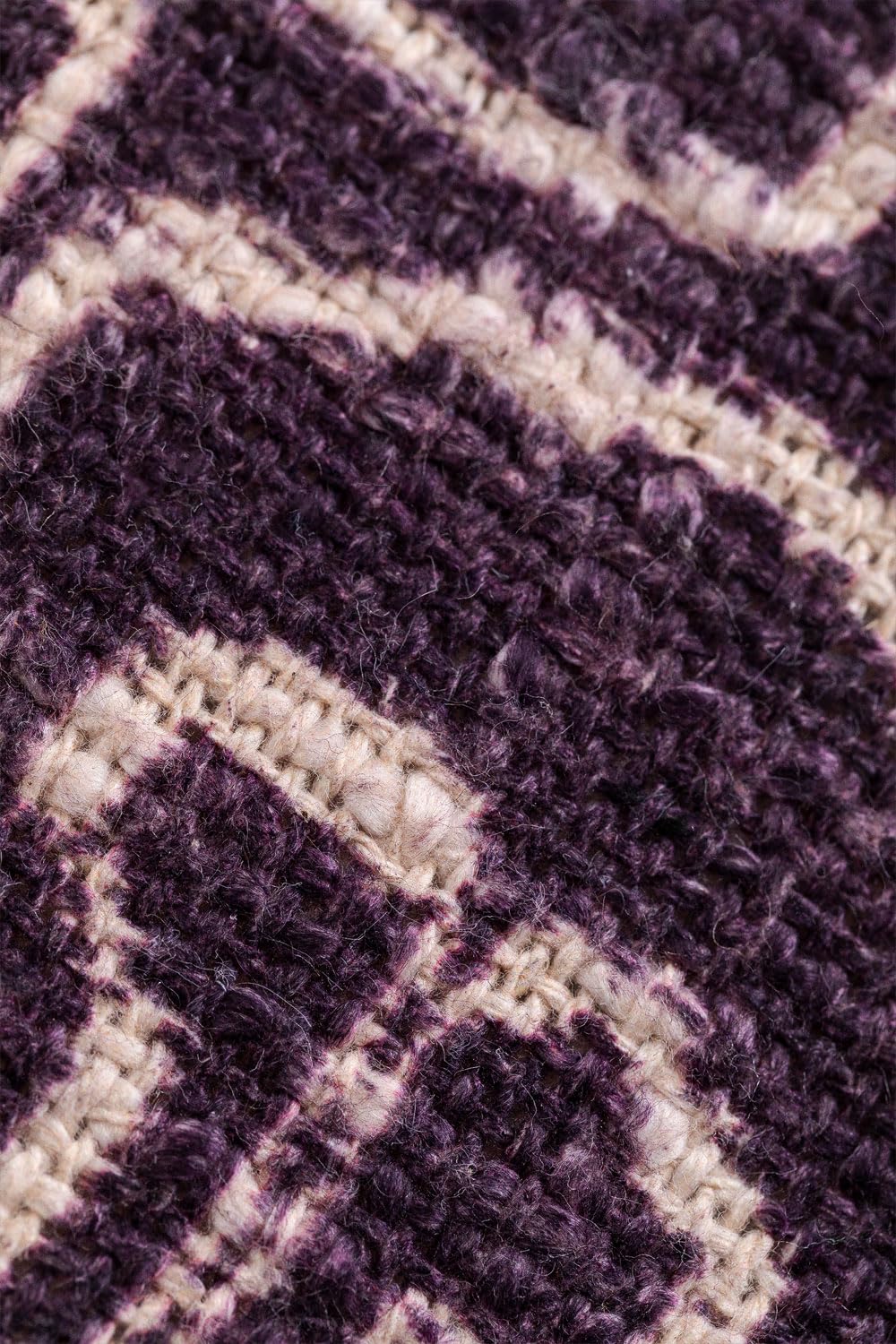 Sklum Biels Cuscino quadrato in cotone 45x45 Violetta