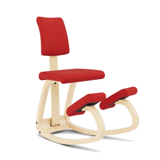 Varier Variable Plus sedia ergonomica rossa