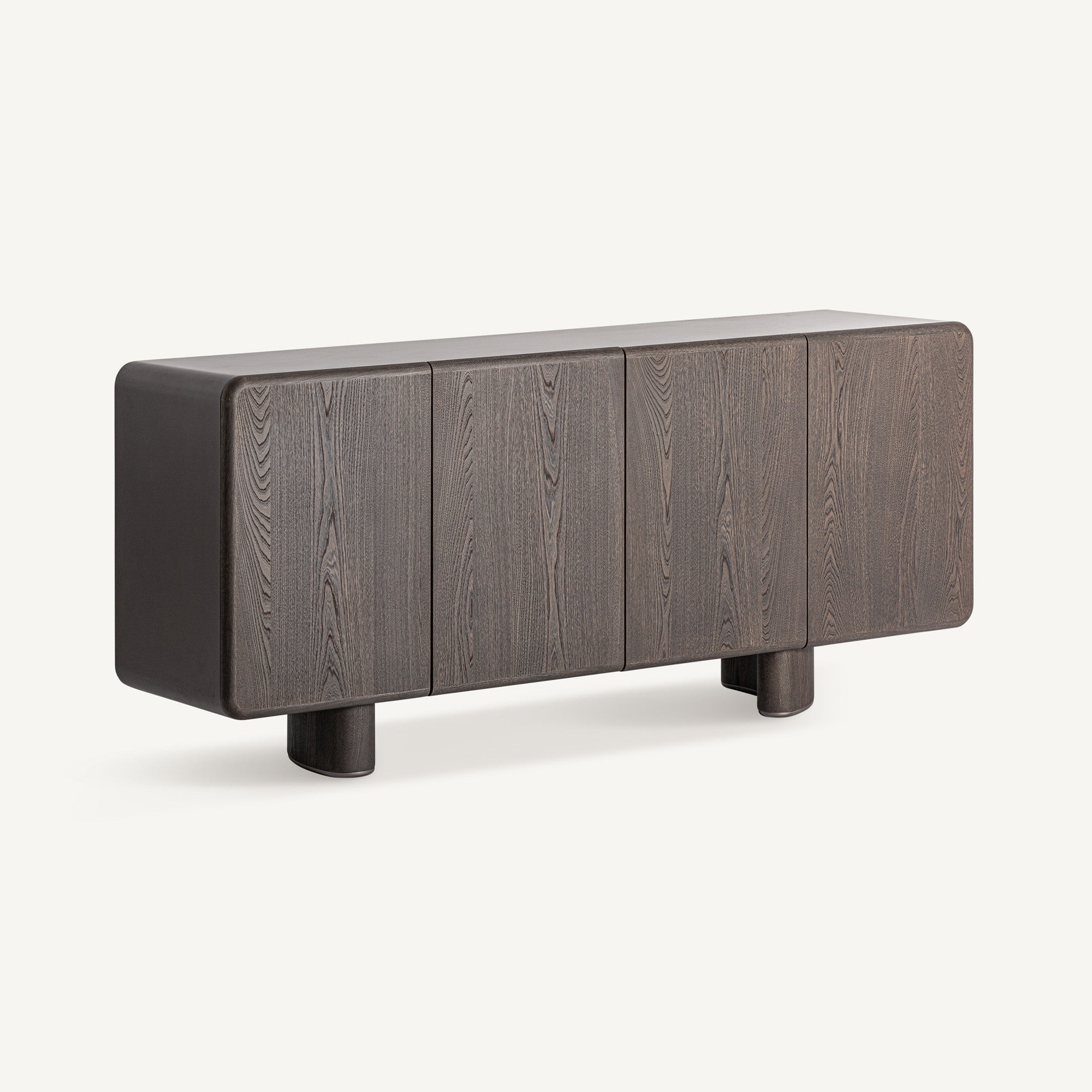Bambua Pravia credenza 4 ante marrone