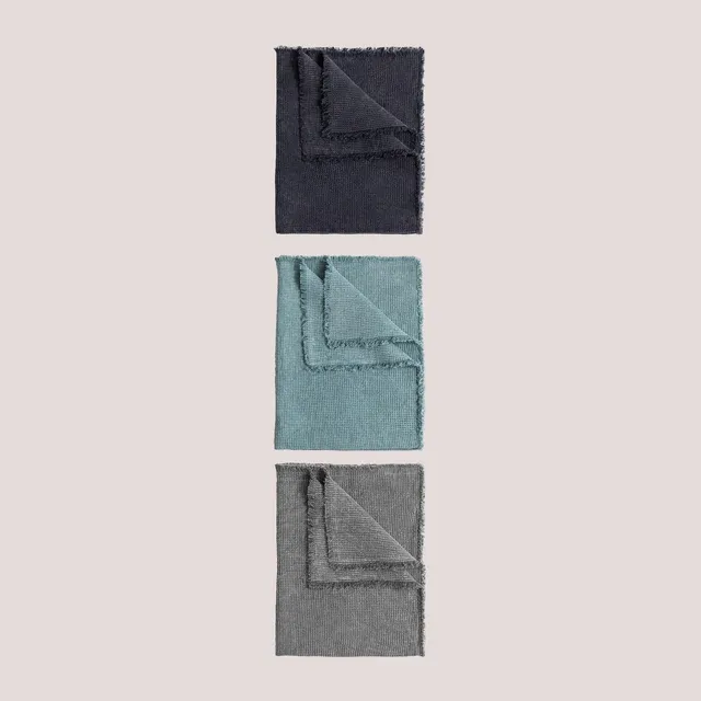 Sklum Sategui set 3 strofinacci cucina cotone 45x70 cm