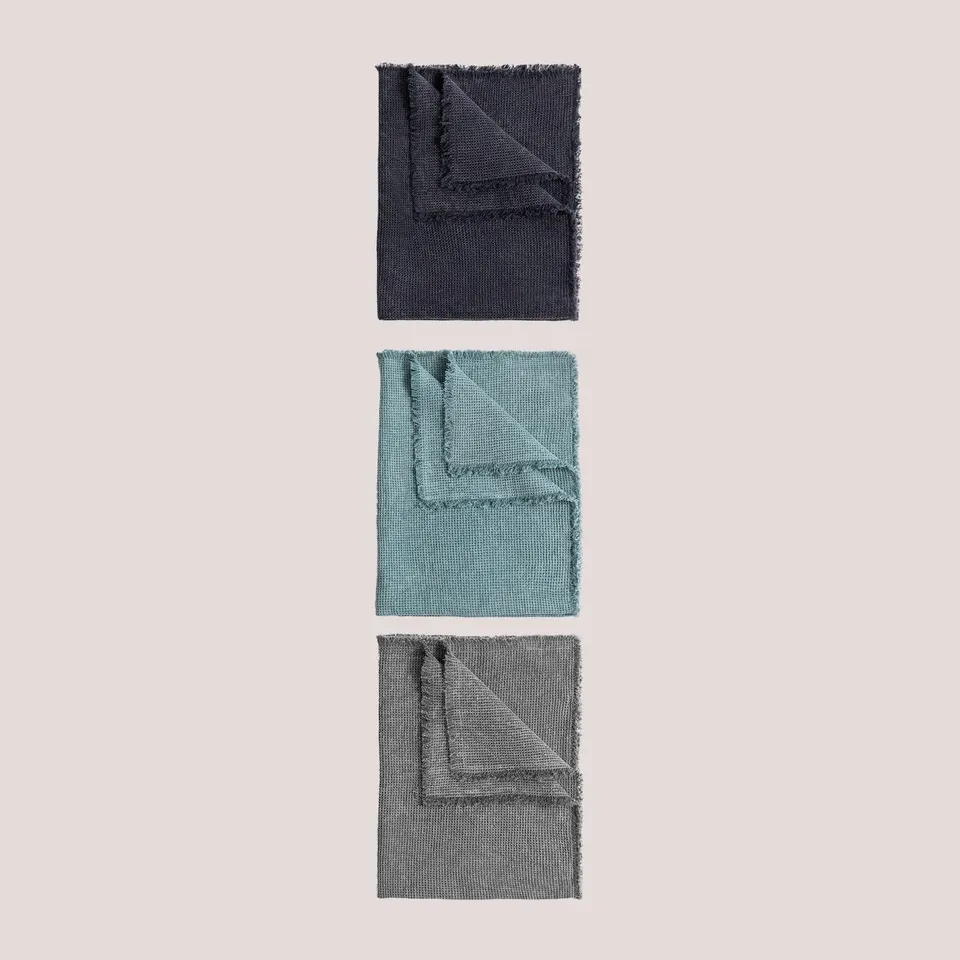 Sklum Sategui set 3 strofinacci cucina cotone 45x70 cm