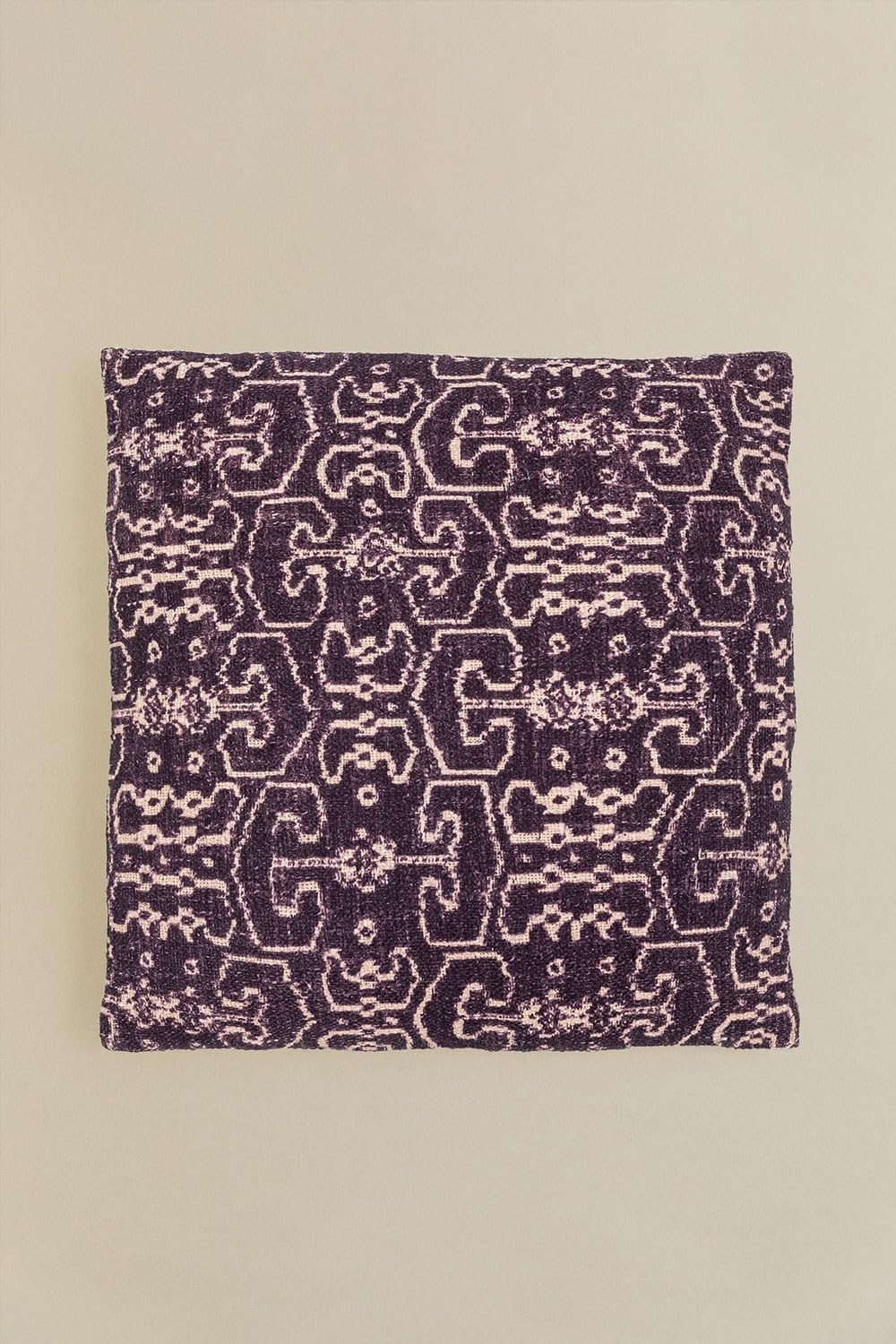 Sklum Biels Cuscino quadrato in cotone 45x45 Violetta