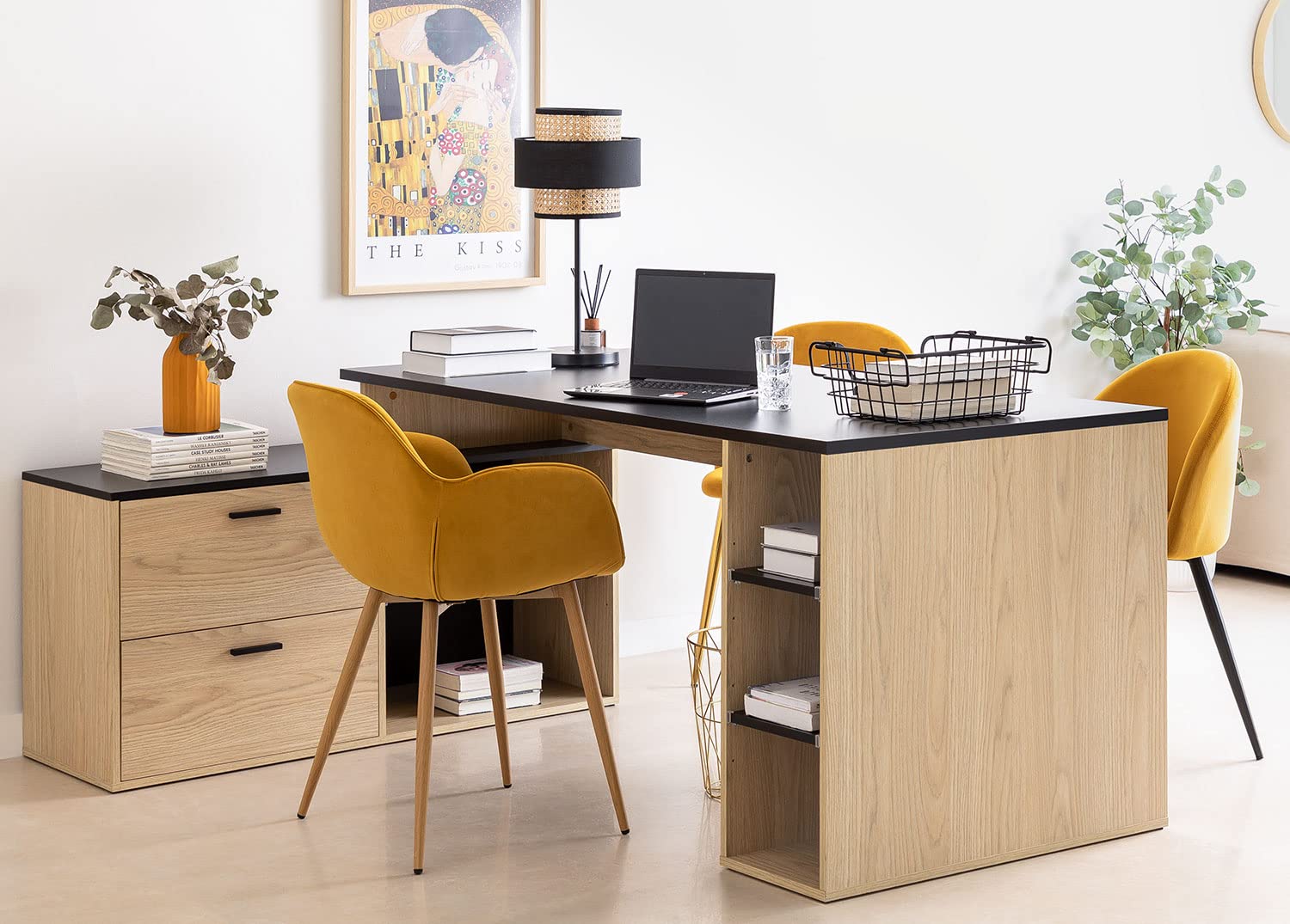 Sklum Taluk Scrivania a L Rovere 182,5 cm