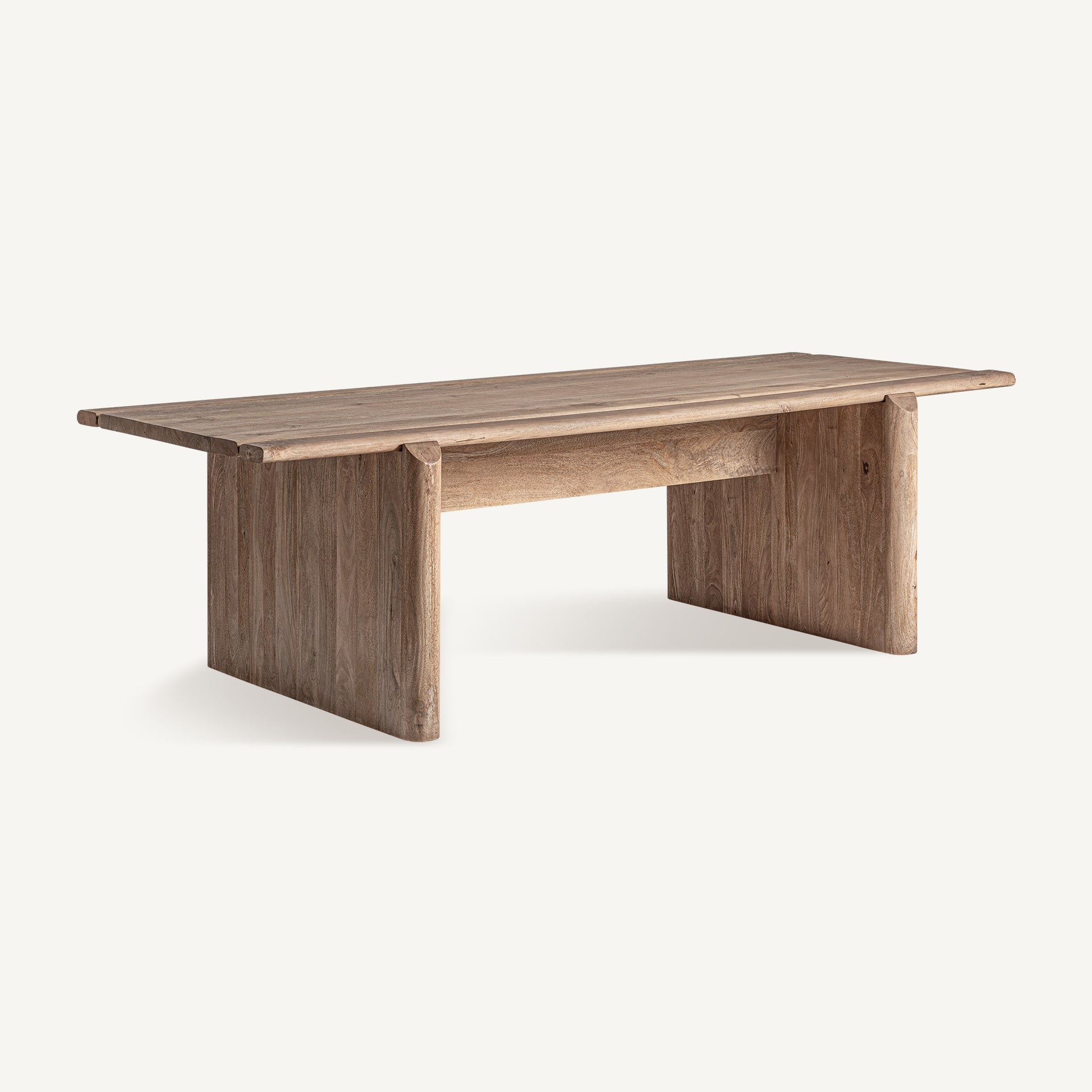 Bambua Jacquard tavolo pranzo mango marrone chiaro