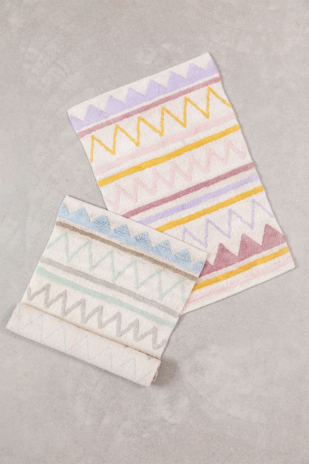 Sklum Miko Kids tappeto in cotone 60x95 cm multicolore