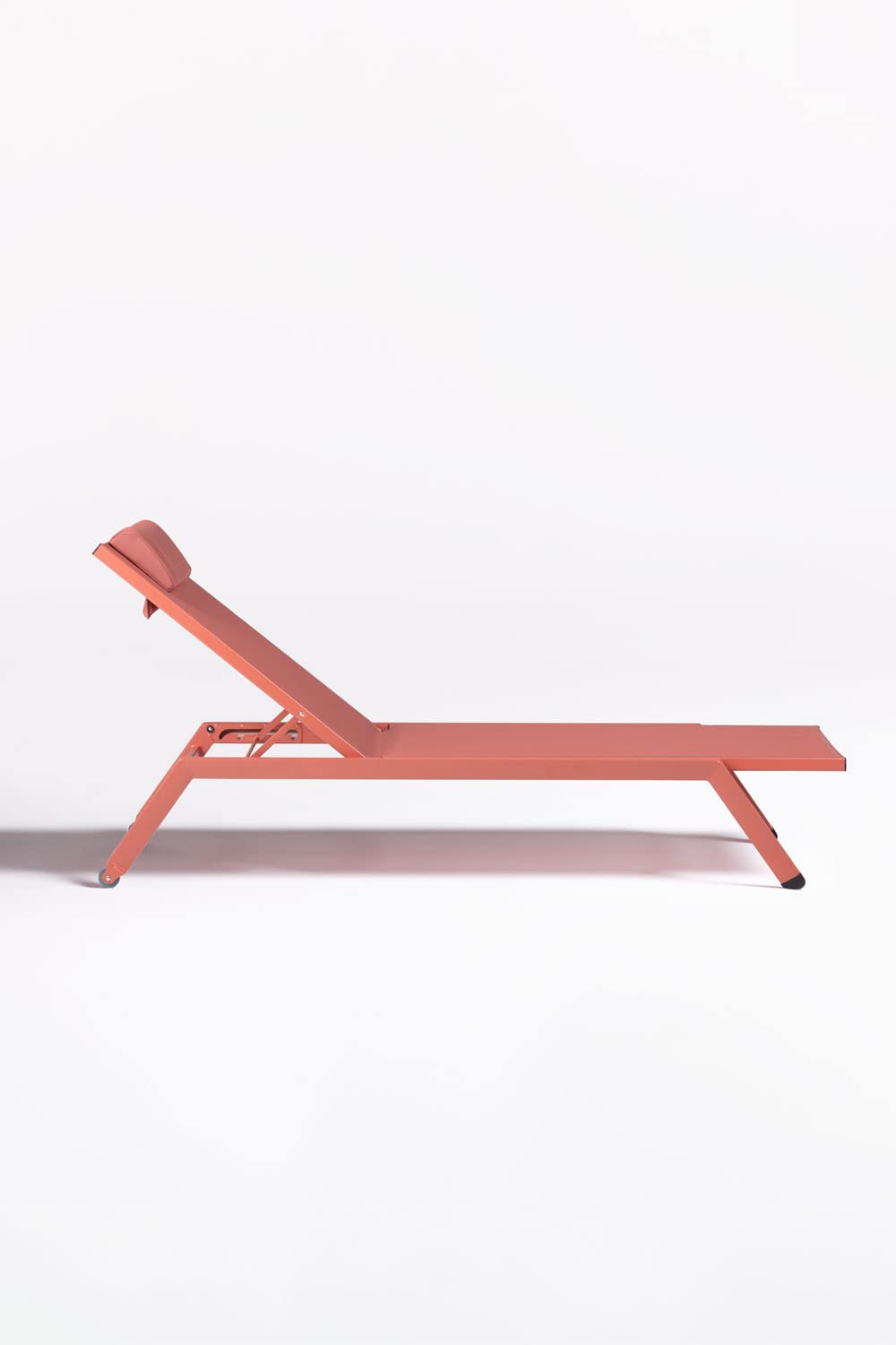 Sklum Oggy Lettino Reclinabile Terracotta