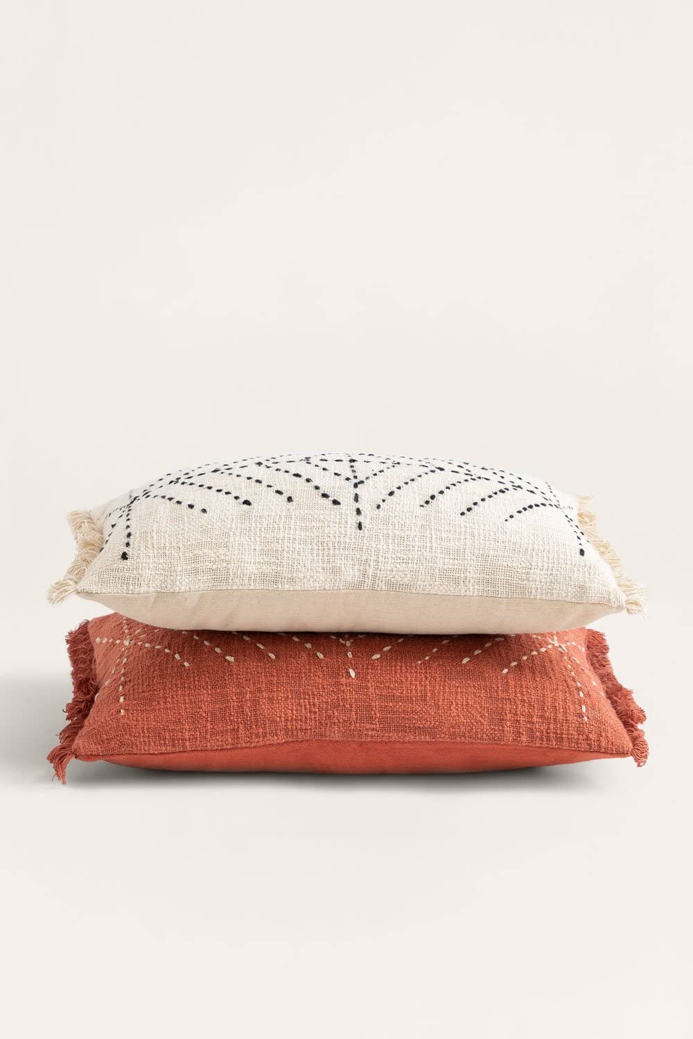 Sklum Iguatu cuscino rettangolare 30x50 cm cotone kantha
