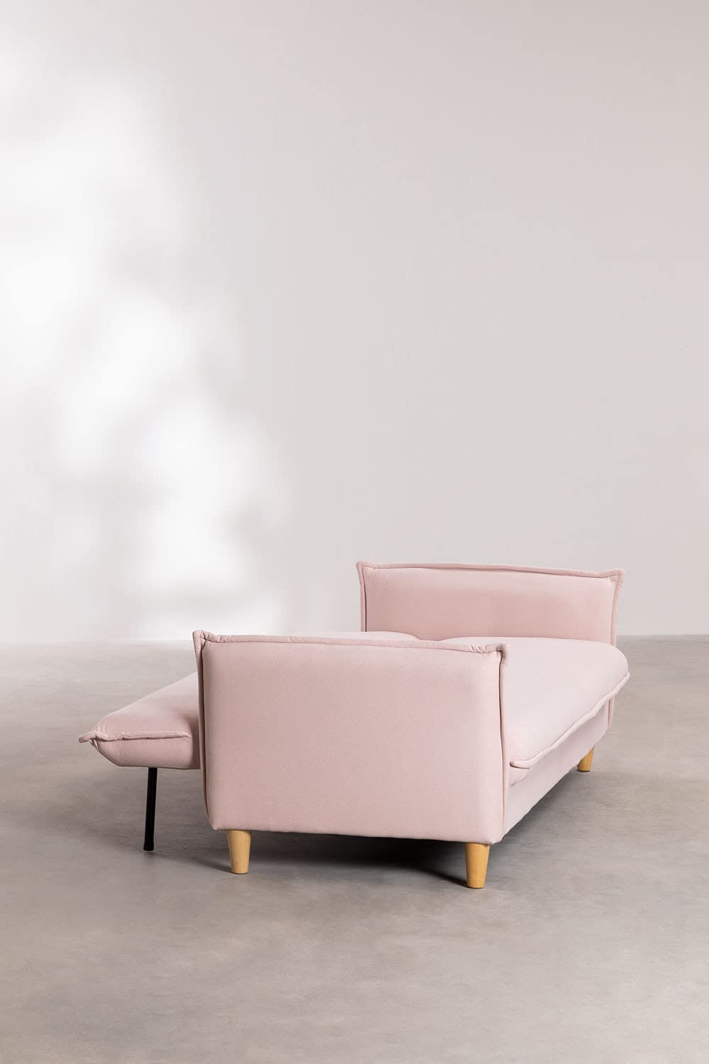 Sklum Shung divano letto 2 posti tessuto rosa