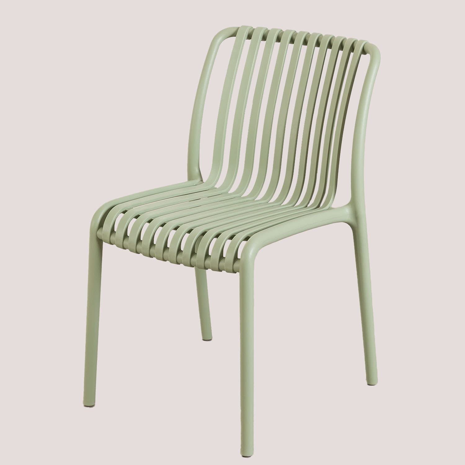 Sklum Wendell sedia da giardino celadon impilabile