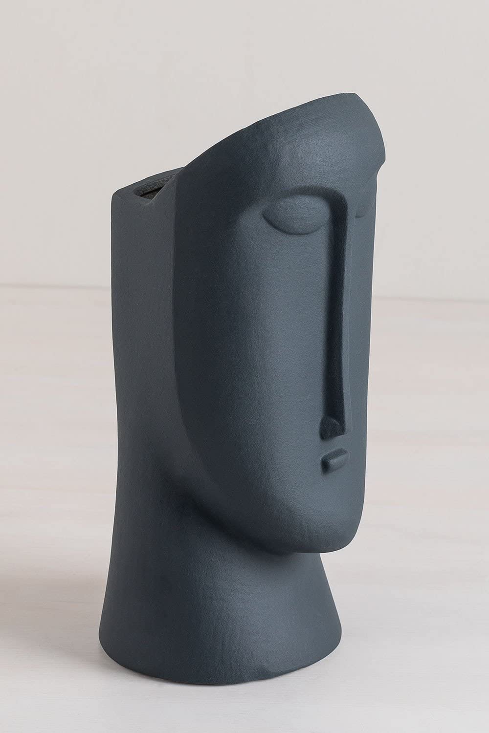 Sklum Cedric vaso in ceramica grigio blu 31 cm