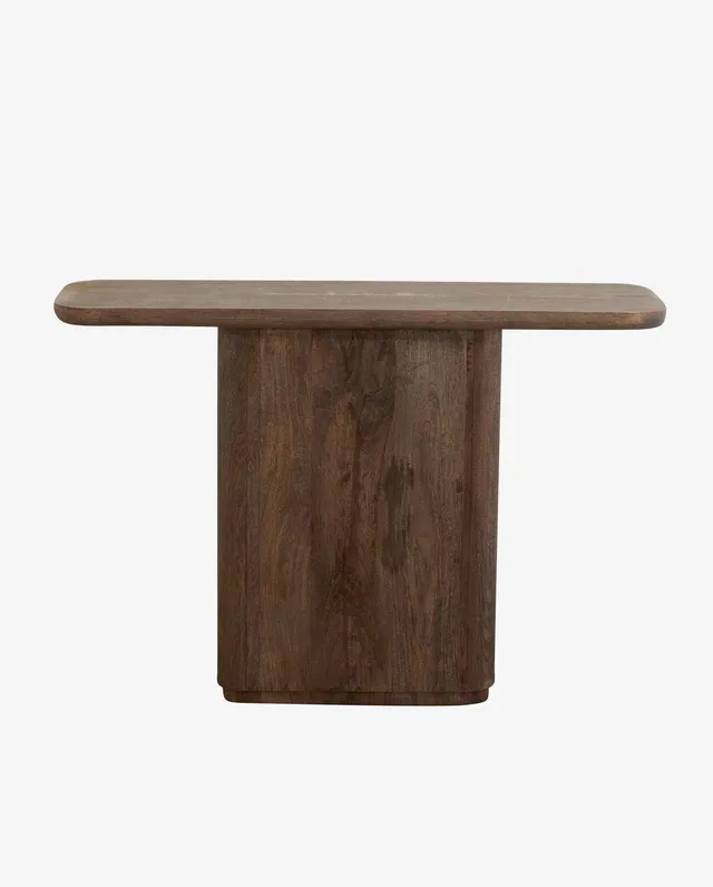 Bambua Toke consolle marrone scuro legno mango