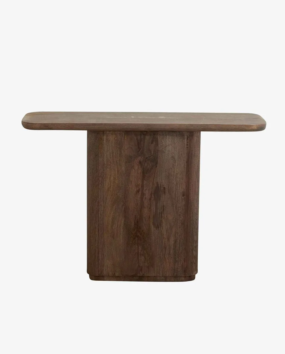 Bambua Toke consolle marrone scuro legno mango