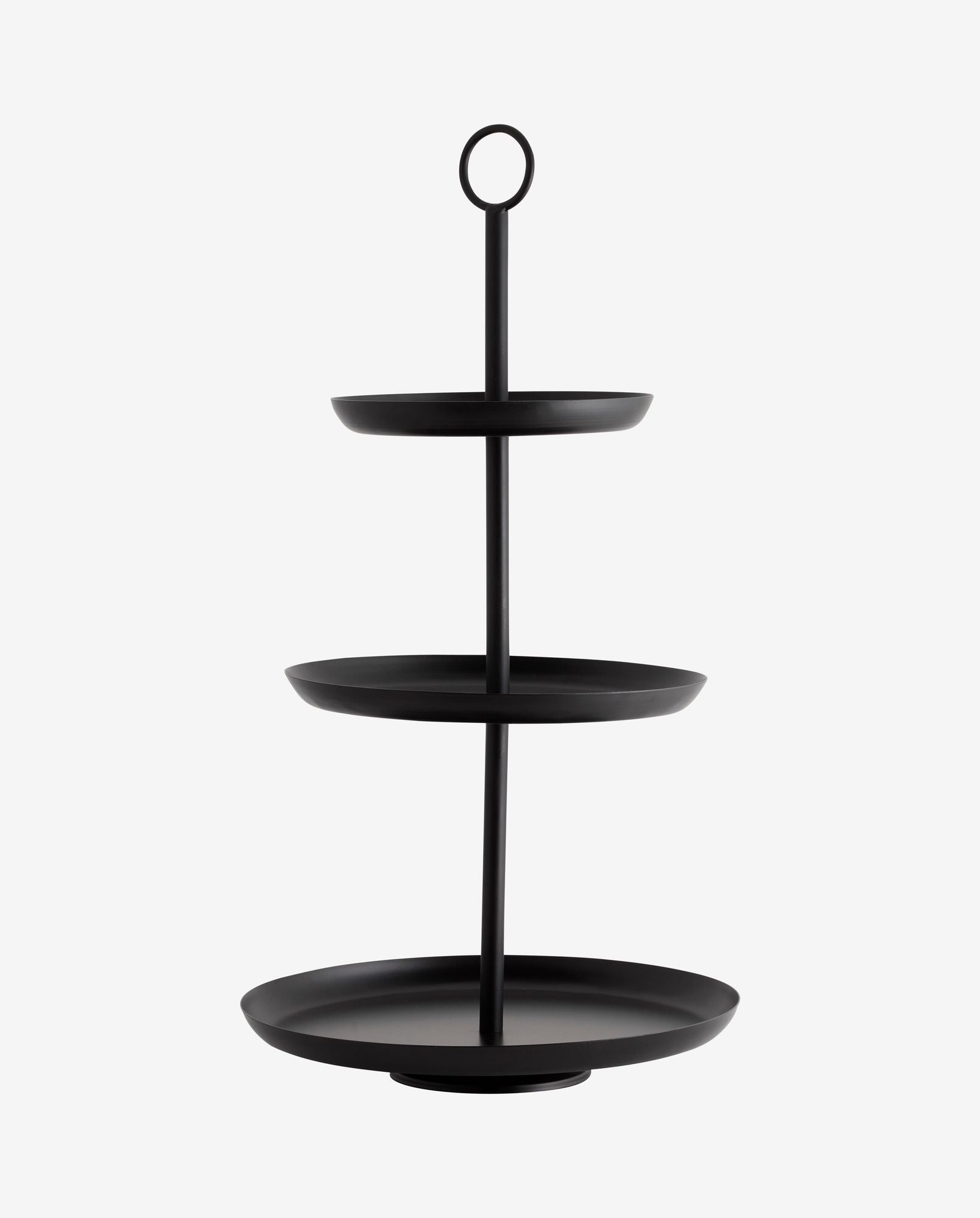 Bambua Assam Etagere L alzata metallo nero