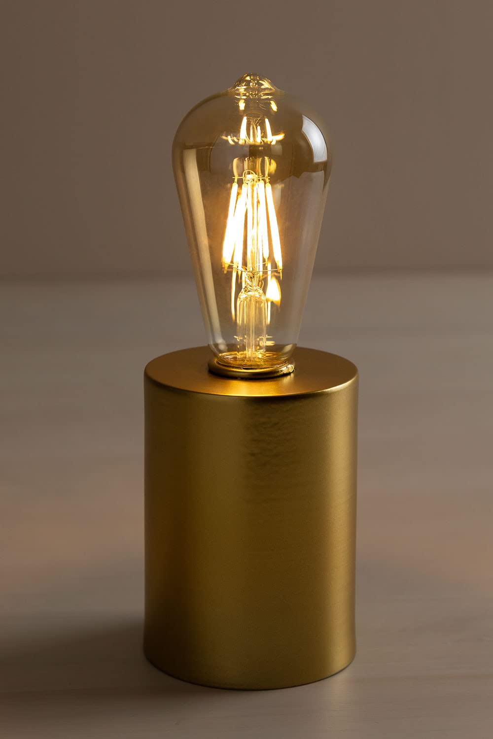 Sklum Gelyn Lampada da Tavolo senza Fili Oro a Batteria
