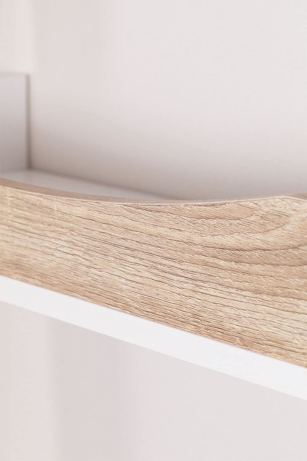 Sklum Zina scrivania ripiano legno pino bianco naturale