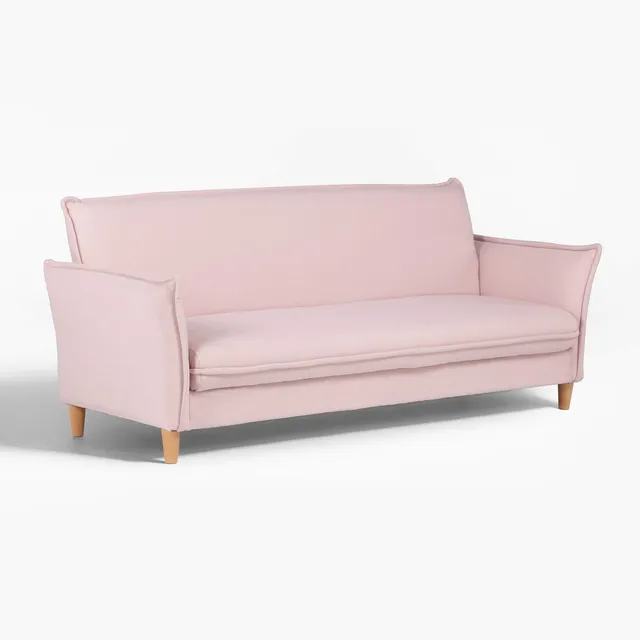 Sklum Shung divano letto 2 posti tessuto rosa